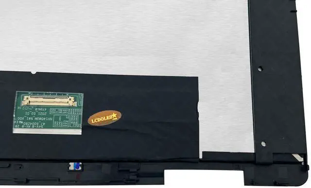 Alt view image 4 of 5 - LCDOLED Replacement for HP Envy x360 2-in-1 14-FA 14-fa0013dx 14-fa0023dx 14-fa0xxx 14-fa000 14z-FA 14z-fa000 14z-fa0xx WUXGA 1920x1200 LCD Display Touch Screen Digitizer Assembly Bezel with Board