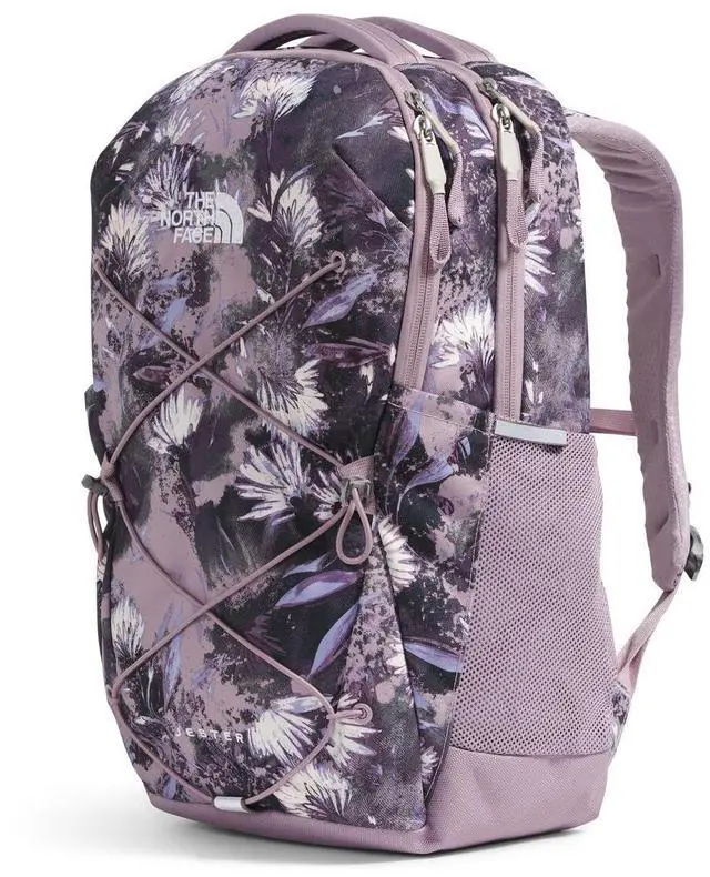 Alt view image 2 of 5 - THE NORTH FACE Women's Jester Everyday Laptop Backpack - PFAS Free, Ashen Purple Prairie Flowers Print/Ashen Purple, One Size