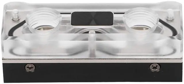 Alt view image 4 of 5 - Acogedor M.2 NVME SSD Water Block, G1/4 Water Cooling Aluminum Heatsink Cooler with Silicone Thermal Pad for PC Custom Cooling System