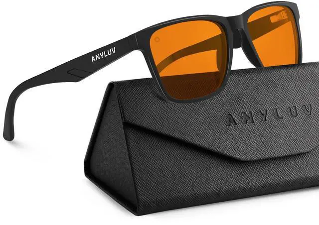 Main image of ANYLUV Blue Light Glasses for Men & Women, Stylish Blue Light Blocking Glasses, UV400 Protection & Anti Eyestrain Eyewear