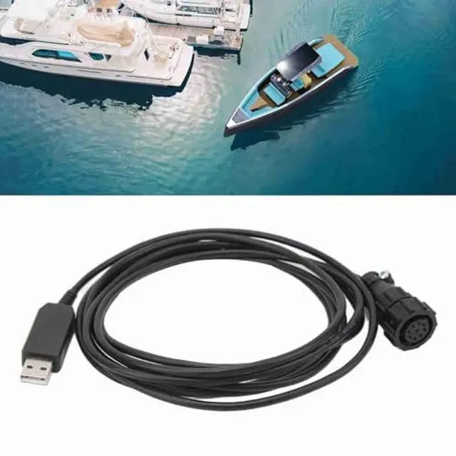 Alt view image 4 of 5 - Aramox AIS Plug Data Cable, NPC-100 AIS Plug Data Cable Marine Cable Length AIS Plug USB Data Cable for Marine Navigation Software, Aramox5gdspn81hk