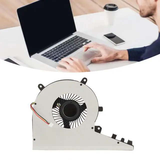 Alt view image 5 of 5 - Replacement CPU Cooling Fan for HP for Envy 17 AE 17T AE 17 AE100 17T AE100 17 AE143NG 17M AE111DX Touch 925461 001 925478 001, Replacement Laptop CPU Cooling Fan 4 Pin