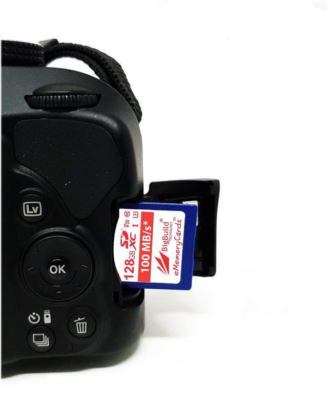 Alt view image 5 of 5 - BigBuild Technology 128GB U3 SDXC Memory Card for Canon EOS R8, R100, C80 Cameras