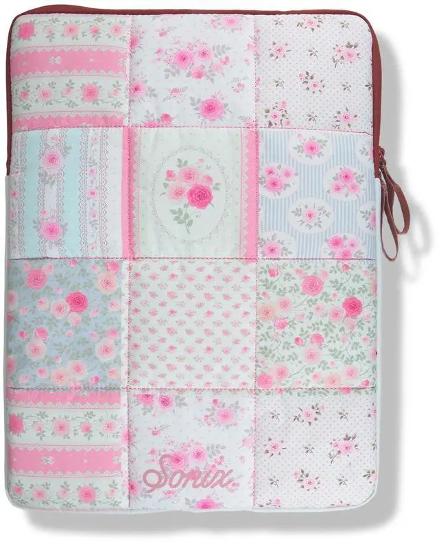 Main image of Sonix | Puffy Laptop Sleeve | 15-16 Inch, Quilted Pillow Puffer Laptop Carrying Case, Computer Sleeve | Patchwork Cottage
