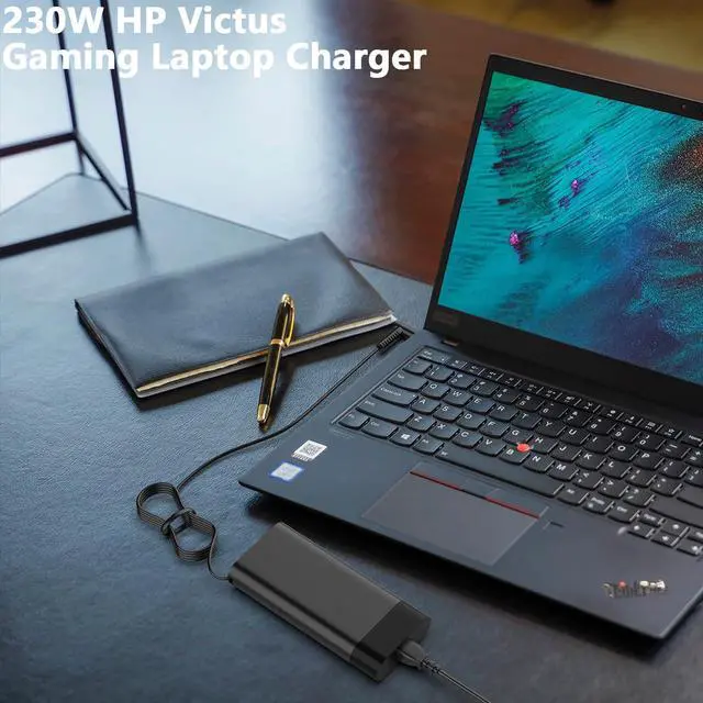Alt view image 4 of 5 - 230W Omen Charger for HP Omen 17 16 17.3" 17-bd 16-c 16-u 16-xd Transcend Gaming Victus 15-fc0025dx 16.1 15.6 Inch ZBook Fury 16 G11 G10 G9 M41303-001 Business Power Supply Adapter 4.5 * 3.0mm