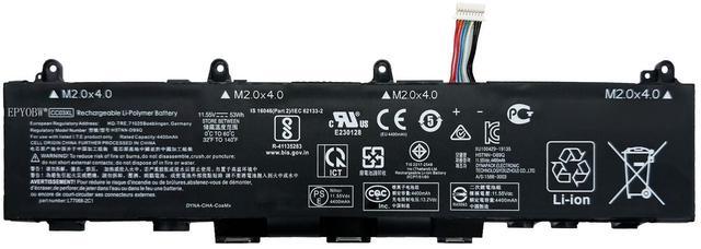 Main image of EPYOBW CC03XL Laptop Battery 53Wh Compatible with HP ZBook Firefly 14 G7 G8 / Probook 635 Aero G7 G8 / EliteBook 830 835 840 845 G7 830 835 840 G8 Series L77608-2C2 L77608-421 CC03053XL HSTNN-DB9Q