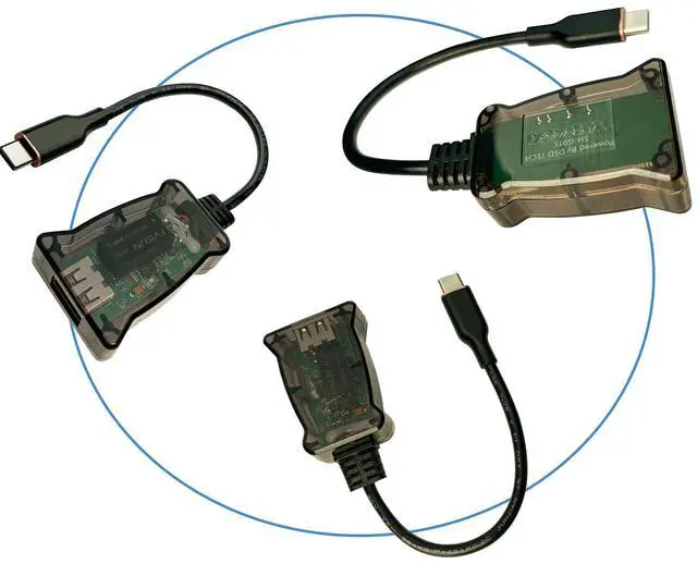 Alt view image 4 of 5 - DSD TECH SH-G01C USB-C 480M High Speed Isolator(0.5FT)