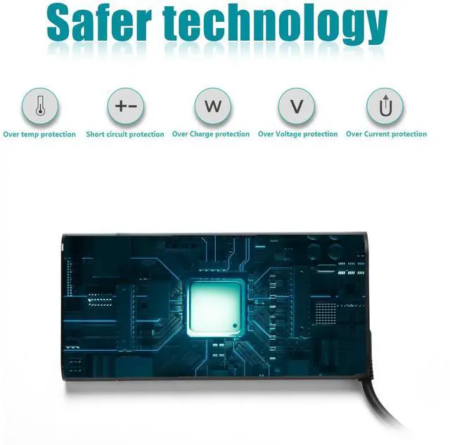 Alt view image 2 of 5 - 180W Power Adapter for Dell Alienware 13 15 17 M14x M11x Dell G7 G5 G3, Vostro 7570 7580, OptiPlex AIO 3280 3011 Inspiron 14 15 Gaming, Precision 7510 7520 7530 Docking Station WD15 WD19 TB15 TB16