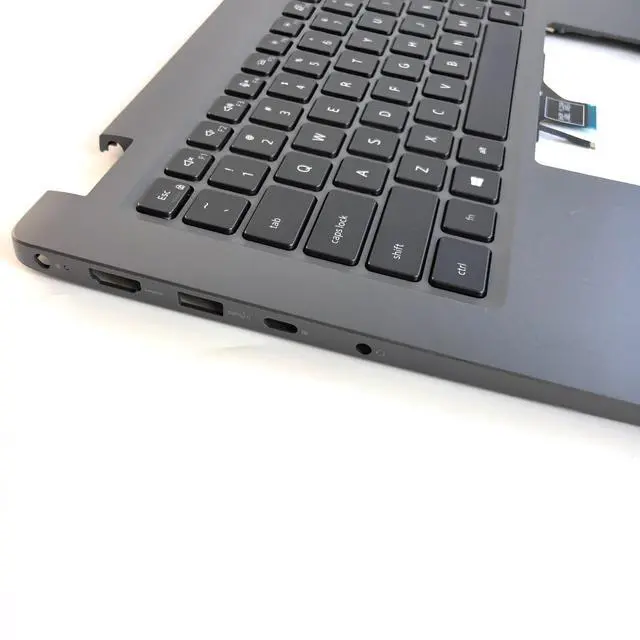 Alt view image 4 of 5 - Jxjslp Replacement Upper Case Palmrest for Dell Latitude 3440 E3440 Series Laptop Backlit Keyboard Assembly Top Cover 0R2DCD Gray