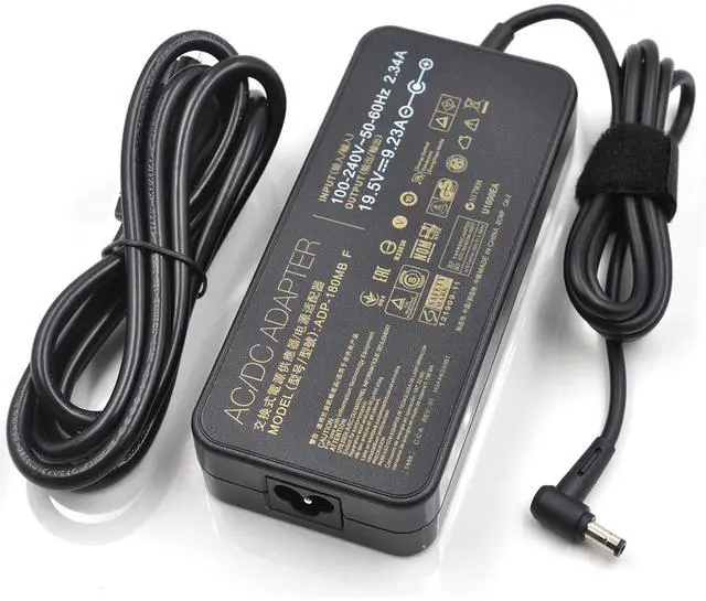 Main image of 180W 19.5V 9.23A Laptop Charger ADP-180MB F Fit for Asus ROG G750JM G751JM G750JS G75VW G75VX GL502VT G750JW G750JM G750JX G751JL FX502VM FX702VM G-Series Gaming Laptop AC Adapter with Power Cord