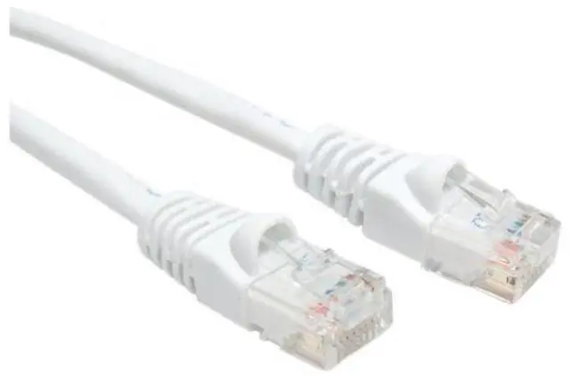 Main image of Micro Connectors, Inc. 1-feet Cat 6 Molded UTP Snagless RJ45 Networking Patch Cable - White - 25 Pack (E08-001W-25)