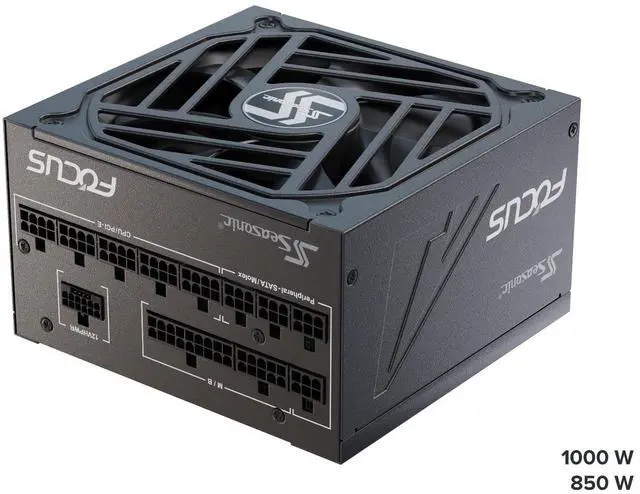 Alt view image 4 of 5 - Seasonic Focus GX-850 ATX 3.0 850W Gold Power Supply Unit