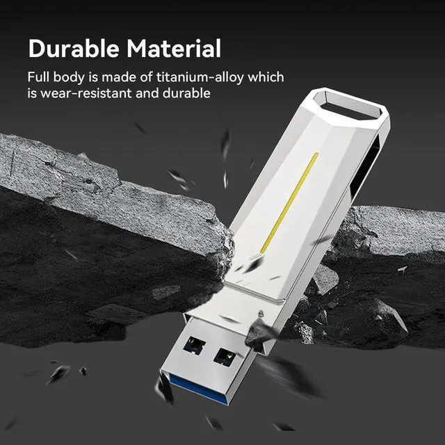 Alt view image 5 of 5 - SUMK 3.2 USB Flash Drive for Tesla Model 3/Y/S/X, [Universal Model] 128GB, 200MB/S Memory Stick Compatible for Car Audio System & Dashcam Sentry Mode, Laptop, Tablet, Smart TV and Gaming Console