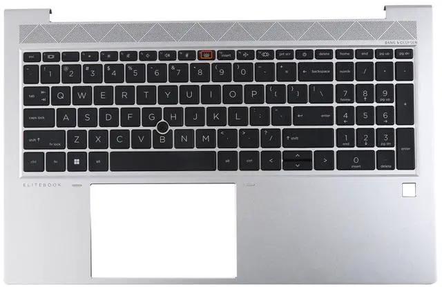 Main image of wzqrps Replacement for HP EliteBook 850 855 G7 G8 Laptop Upper Case Palmrest Backlit Keyboard Assembly Part M07491-001 M35816-001 M35818-001 M35847-001