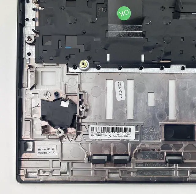 Alt view image 4 of 5 - wzqrps Replacement for HP EliteBook 850 855 G7 G8 Laptop Upper Case Palmrest Backlit Keyboard Assembly Part M07491-001 M35816-001 M35818-001 M35847-001