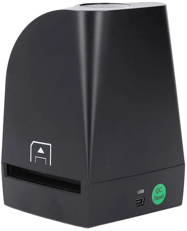 Main image of Film Scanner to Digital, Portable Photo Scanner, Convert Color & Negative & 35mm 135mm Black and White Slides to Digital Photos, Slide & Negative Scanners (Black)