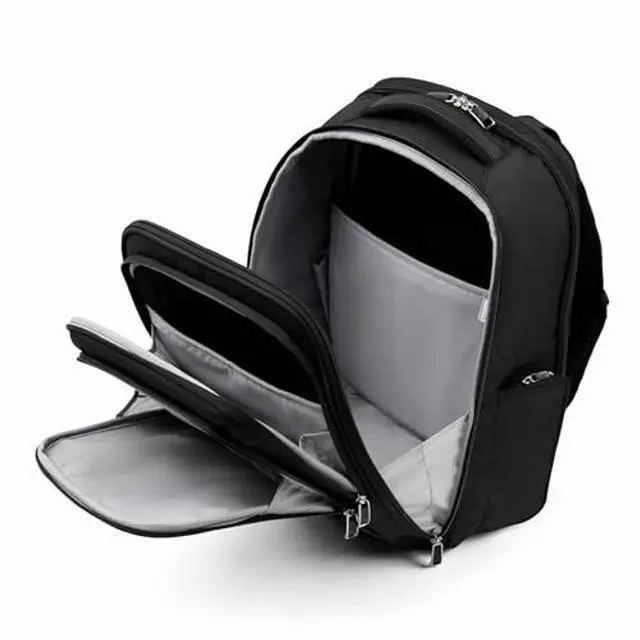 Alt view image 4 of 5 - Travelpro Maxlite Lightweight Laptop Backpack, Fits up to 15 Inch Laptop and 11 Inch Tablet, Water Resistant, Men and Women, Work, Travel, Black, 18-Inch