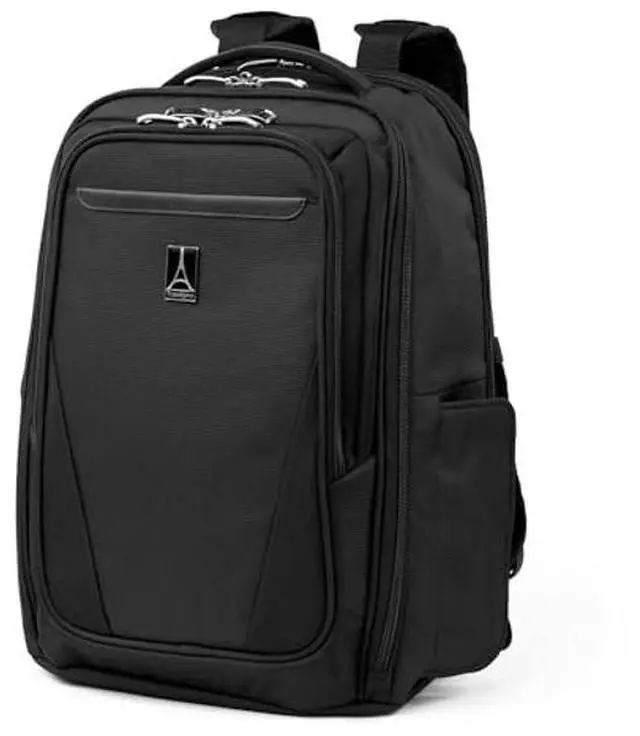 Alt view image 3 of 5 - Travelpro Maxlite Lightweight Laptop Backpack, Fits up to 15 Inch Laptop and 11 Inch Tablet, Water Resistant, Men and Women, Work, Travel, Black, 18-Inch