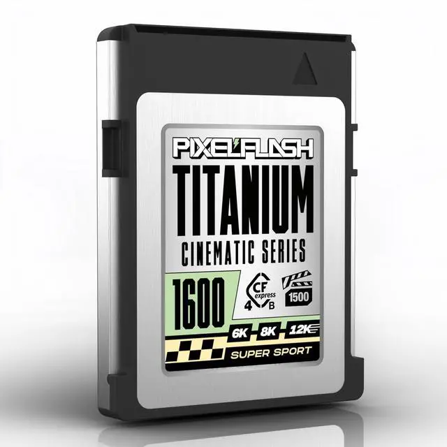 Main image of PixelFlash 1.6 TB VPG-1500 CFexpress 4.0 Type B Cinematic Memory Card Up to 3950/3650 MB/s for Photographers & Videographers, 12K Video 1600 GB 1600GB VPG400 Cinematic Series 2025 (LPCXT1600-CSVPG4)