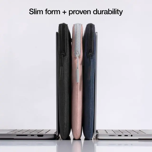 Alt view image 4 of 5 - Incase Compact Laptop Sleeve with Woolenex - 16" MacBook/Laptop and iPad/Tablet Sleeve, Computer Case and Cover, Lightweight, Weather Resistant, with Slip Pocket for Accessories - Graphite