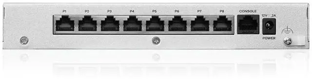 Alt view image 4 of 5 - Zyxel ZyWALL USG FLEX 100HP Bundle - High Speed Cyber Security Firewall against Malware | 1x PoE+ | 1-Year UTM Gold Security Pack | Business Recommended up to 50 Users | Nebula Cloud [USGFLEX100HPBUN]