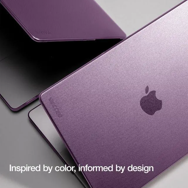 Alt view image 4 of 5 - Incase Dots Hardshell with Makrolon(r) - MacBook Air 13 inch Case - 2025, 2024, 2023, 2022, M4, M3, M2 - MacBook Case, Laptop Cover, Protective Hard Shell, Scratch Resistant, Lightweight - Ice Pink
