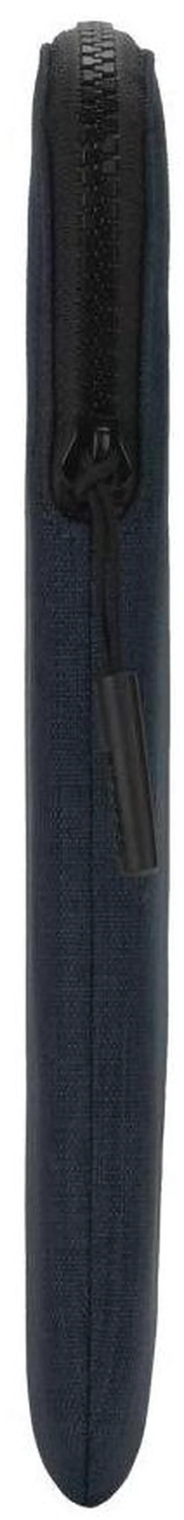 Alt view image 4 of 5 - Incase Slim Sleeve with Woolenex for 13" MacBook/Laptop and iPad/Tablet - Padded Carry Case with Faux Fur Lining, Protective Cover, Vislon Zipper for Easy Access, Durable - Heather Navy