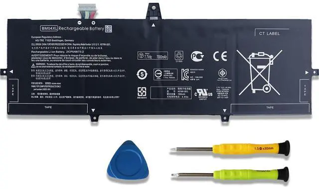 Main image of EFOHANA BM04XL Laptop Battery Replacement for HP EliteBook x360 1030 G3 Series Notebook BMO4XL HSTNN-UB7L L02031-541 BM04056XL L02478-855 7.7V 56.2Wh 7300mAh