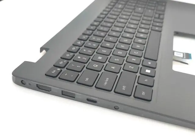 Alt view image 4 of 5 - Jxjslp Replacement Upper Case Palmrest for Dell Latitude 15 3540 E3540 Series Laptop Top Cover Backlit Keyboard Assembly DVR0W 0DVR0W Gray