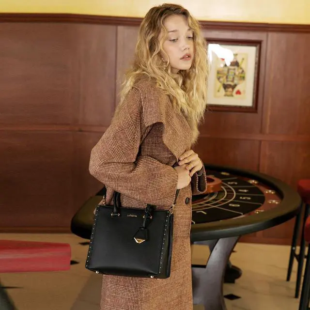 Alt view image 2 of 5 - LA FESTIN Top Handle Bag Work Laptop Tote and Satchel Purse Women's Crossbody Handbags with Strap