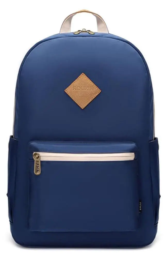 Main image of ROUXIN Basic Laptop Backpack for Women,Water proof Nylon Bookbag for Men with 16 inch Laptop Sleeve, 18L Smell Proof Bag