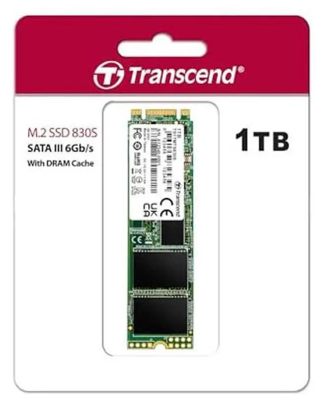 Alt view image 2 of 5 - Transcend 1TB MTS830S M.2 2280 SATA3 SSD, Internal Solid State, Compatible with Laptop & PC Desktop, Up to 560/500 MB/s - TS1TMTS830S