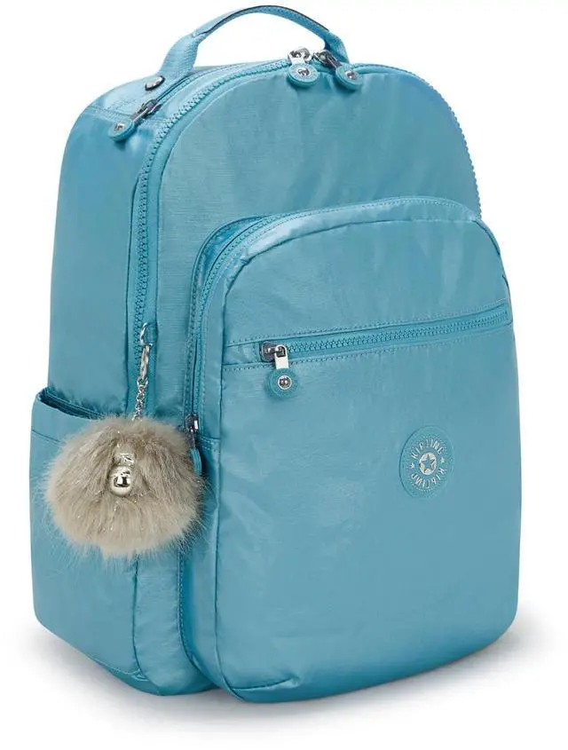 Alt view image 2 of 5 - Kipling Women's Seoul 15" Laptop Backpack, Durable, Roomy with Padded Shoulder Straps, Built-In Protective Sleeve