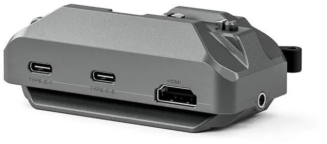Alt view image 2 of 5 - Tilta Khronos Quick Release USB-C Hub (Space Gray) - HDMI Ports | Audio Monitoring | Secure Arca Mount | Versatile High-Speed Performance for SSD Drive