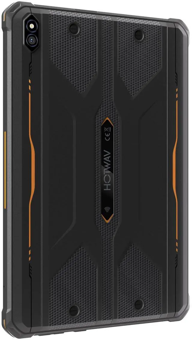 Main image of HOTWAV R10 Pro Rugged Tablet Android 14, 10.1 inch HD+ Display 10800mAh Tablet, Octa-Core 20GB RAM+256GB ROM+2TB Outdoor Tablet, 13MP+5MP Camera IP68/IP69K Tablet Waterproof (Orange)