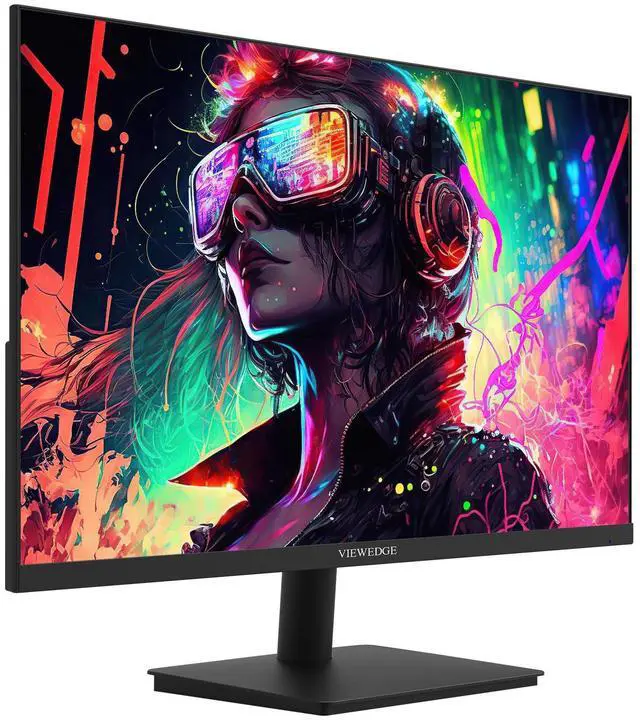 Alt view image 2 of 5 - Viewedge Gaming Monitor 27 inch 180hz (Supports 144hz/165hz) 1ms, 110% sRGB with HDR 10 | 1080p Monitor IPS Screen, DP HDMI Monitor, Built-in Speakers, Support Freesync and Wall Mount