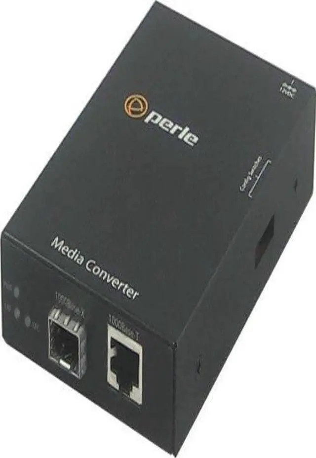 Main image of Perle S-1000-SFP - Fiber Media Converter - Gigabit Ethernet (05050184)