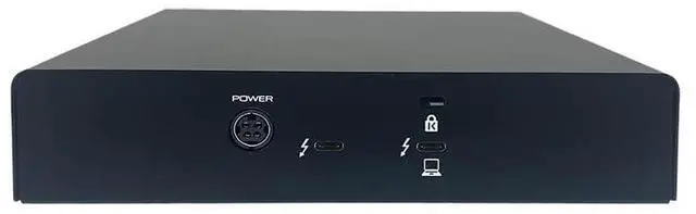 Alt view image 3 of 5 - BLACKJET TX-2DS Thunderbolt 3 Cinema 2-Bay Dock System, Rack Kit, Pro Video Post, YouTube, DIT, Workflow, Edit, NVMe, Thunderbolt 4 or USB4 Supported, Studio, Offload, mac Mini, Photo, Apple, Modular