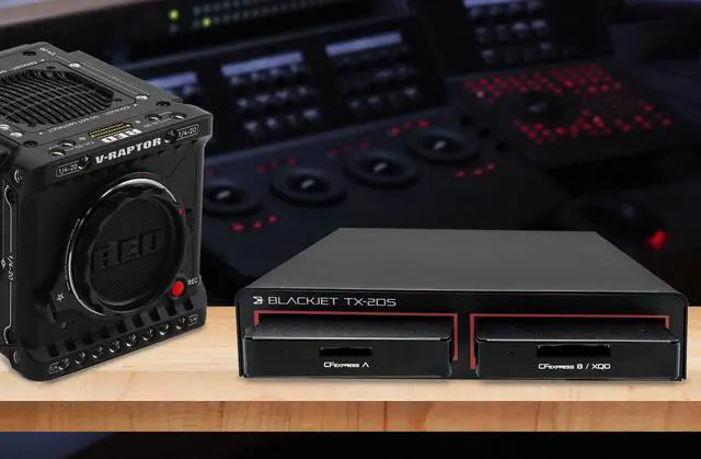 Alt view image 2 of 5 - BLACKJET TX-2DS Thunderbolt 3 Cinema 2-Bay Dock System, Rack Kit, Pro Video Post, YouTube, DIT, Workflow, Edit, NVMe, Thunderbolt 4 or USB4 Supported, Studio, Offload, mac Mini, Photo, Apple, Modular