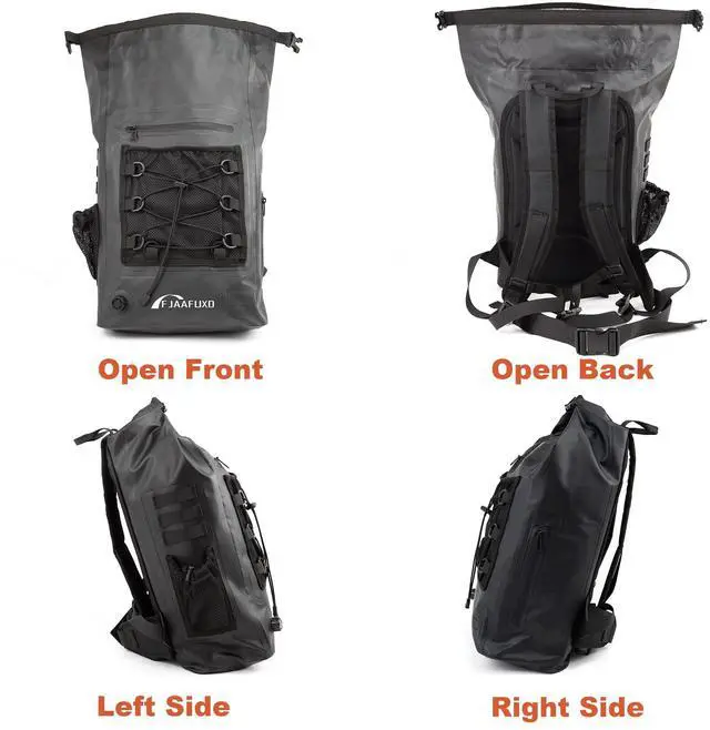 Alt view image 3 of 5 - FJAAFUXD Faraday Backpack EMP Proof Military Grade, 30L - Waterproof Laptop Backpack, EMP Signal Blocking, Protect Against Tracking, Spying & Hacking Data and Devices, RFID Blocking Bag