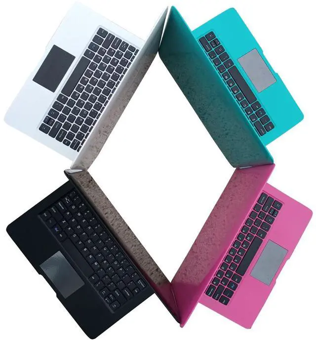 Alt view image 4 of 5 - Laptop Computer Mini 10 Inch Quad Core Powered by Android 12 Netbook 64GB Small Computer with WiFi Webcam Bluetooth,Charger Mouse Included,Suitable for Children and Students, 4 Color Options (Blue)
