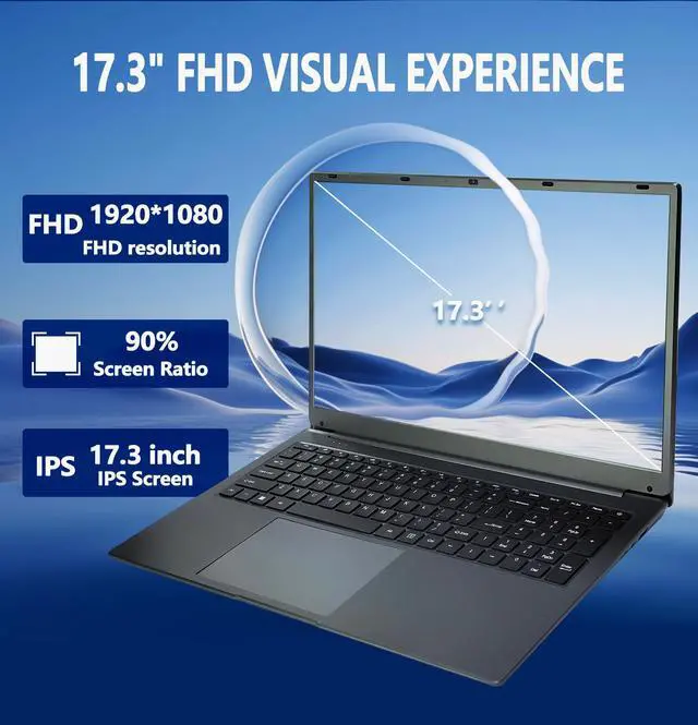 Window11 Let'sCF-NX2 480ssd 8gbメモリcorei5 Amazon.com: NBVCXSD 17.3'' FHD Business Laptop, Celeron Quad