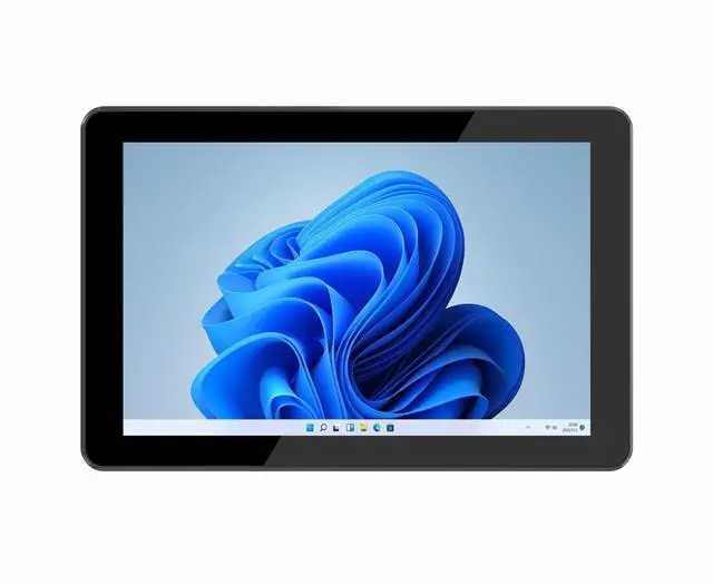 Main image of ONERugged 10.1 inch Industrial Panel PC P10J, 10 Point Capacitive Touch Screen Panel Computer, 8GB+128GB, Celeron N5100, Windows 11 Pro, 2xUSB3.0, HDMI, 2xRS232, 2xLAN, BT5.0/WiFi - Black