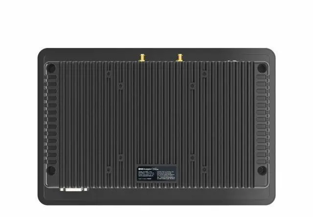Alt view image 2 of 5 - ONERugged 10.1 inch Industrial Panel PC P10J, 10 Point Capacitive Touch Screen Panel Computer, 8GB+128GB, Celeron N5100, Windows 11 Pro, 2xUSB3.0, HDMI, 2xRS232, 2xLAN, BT5.0/WiFi - Black
