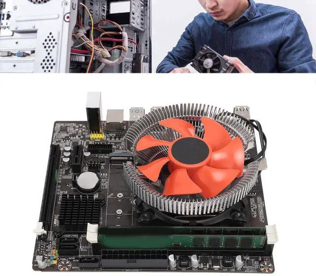 Alt view image 3 of 5 - B75 Motherboard CPU Set, Motherboard CPU Combo with Cooling Fan, I5-3470 CPU, DDR3 Channel, LGA 1155, PCI E M.2 NVME/NGFF, SATA, USB 2.0/3.0, RJ45, VGA & , 3 Phase Power