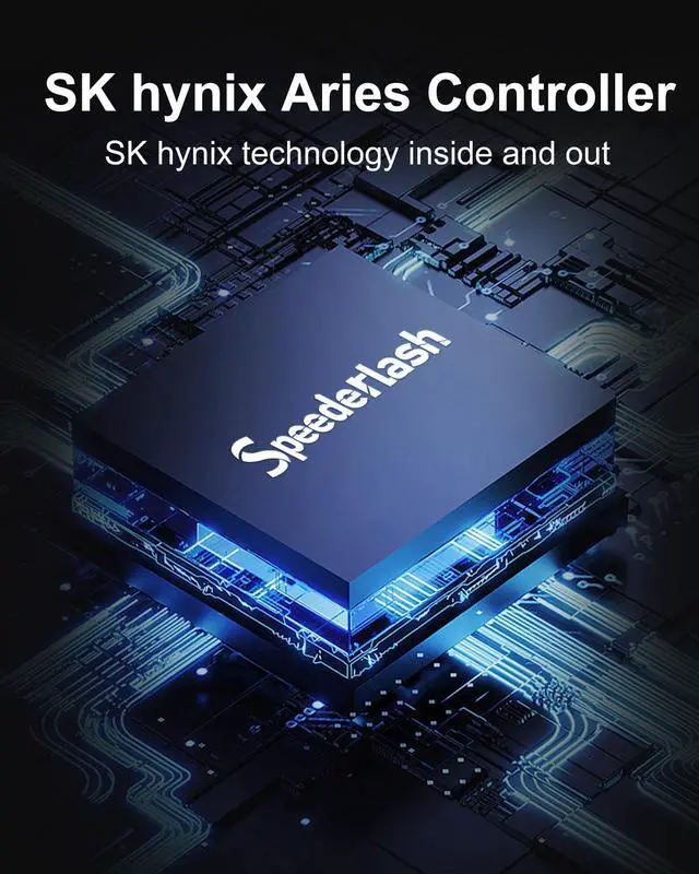 Alt view image 3 of 5 - Speederlash NVMe M.2 PCIe3.0 SSD 1TB&512GB