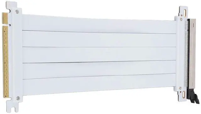 Alt view image 3 of 5 - Yunseity PCIE 5.0 Extender Card Cable, GPU Riser Cable, Compatible with RTX4090 (ti) and RX8900 (xt), for PC Cases, AI Applications, ITX Builds, PCIe 4.0 & WRX80SE (30cm)