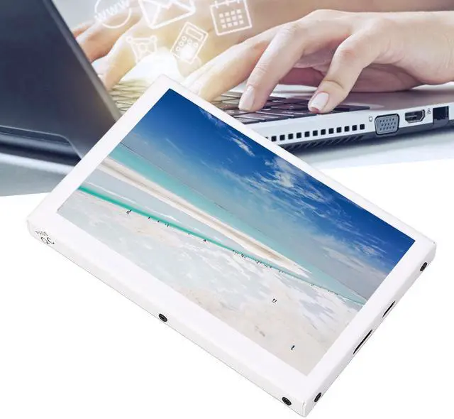 Alt view image 5 of 5 - 5 Inch Portable Monitor, External Display Screen, HD Laptop Screen Extender with Dual Built in Speakers, Wide Application for PC/Laptop/Rpi/TV/Switch