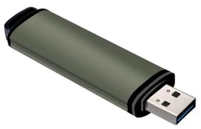 Alt view image 3 of 4 - Kanguru SS3 - 128GB USB Flash Drive - Physical Write Protect Switch - SuperSpeed USB 3.0 - Portable