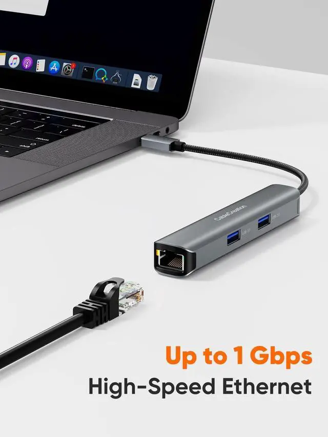 Alt view image 5 of 5 - CableCreation 5-in-1 USB-C Hub Bundle with 7 in 1 USB C Hub